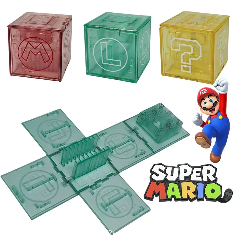 Super Mario Trasparente Switch Game Card Box Per Nintendo Switch Ns Accessori Per Giochi Custodia Protettiva Per Carte Di Gioco