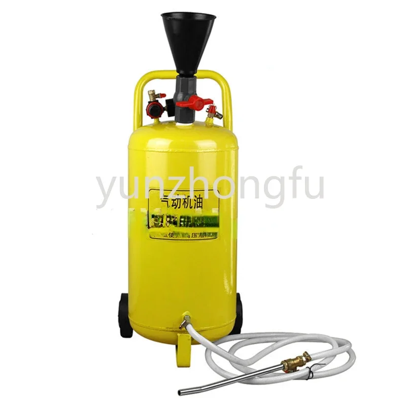 

Engrasador neumático para coche, caja de cambios de aceite, inyección de aceite, reparación automática esencial con rueda, 20L