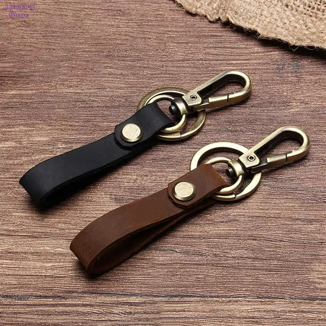 Cowhide Wrist Strap - Keychain — Luxury Cowhides