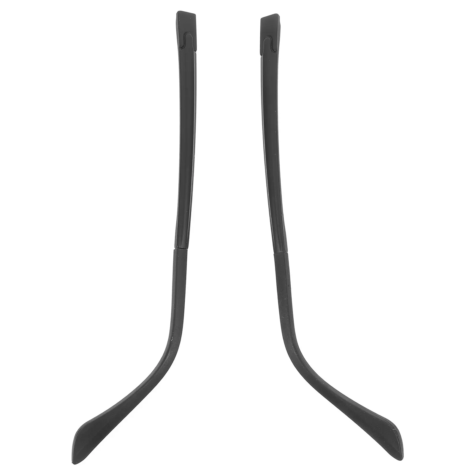 1쌍 안경다리 교체용 범용 경량 안경테 다리 선글라스 암 액세서리 블랙