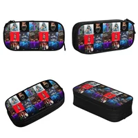 Natanael Cano Nata Montana Pencil Case Singer Pencil Pouch Pen for Student Big Capacity Pencil Bags School Supplies Stationery 2