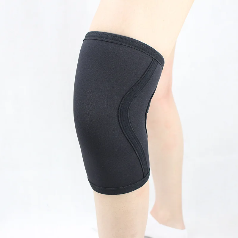 Thick Neoprene Knee Support, Weightlifting Knee Sleeves, Fitness Strength Exercise, Gym Training Sport Safety Protect Joint, 9mm