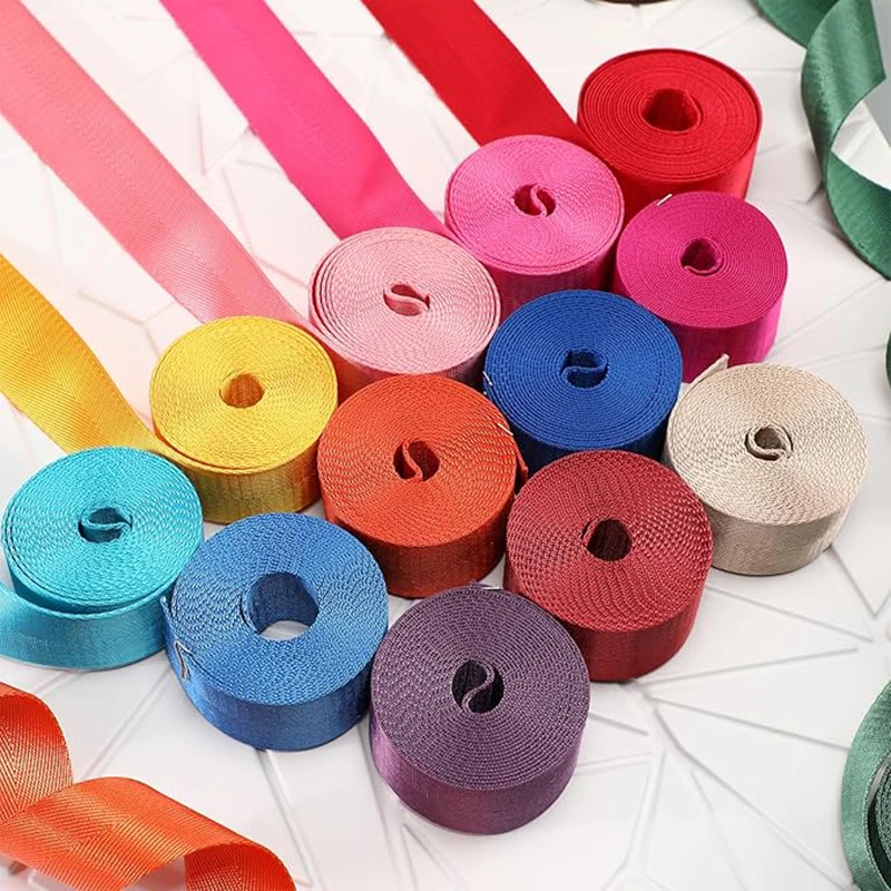 Versatile Nylon Webbing Canvas Ribbon for Creative Sewing and Crafts