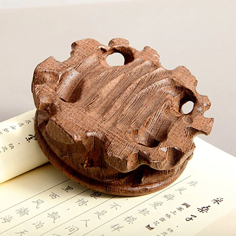 Walnut Bracket Base for Curio, Solid Wood, Chinese Style, Chicken Wing, Crystal Ball, Rosewood Ball, Gourd Base