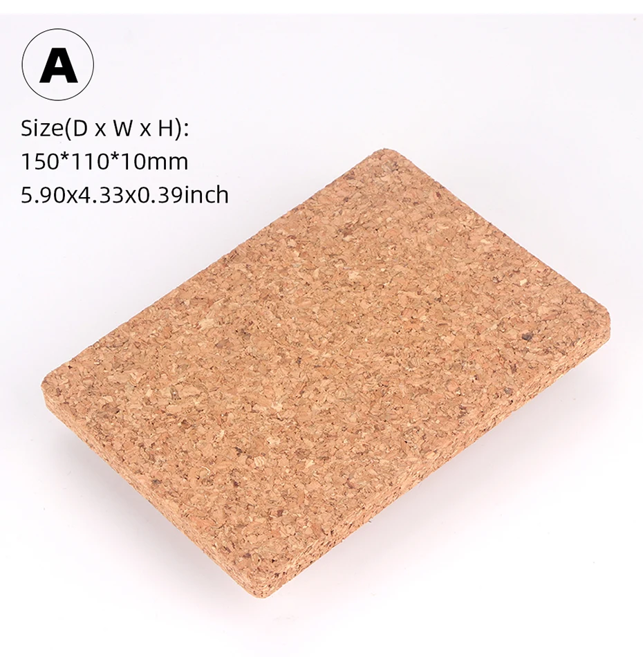 QJH 2 Piece Leather Craft Punching Pad Rubber Mute Board Cutting Hole Stamping Tool, Stamping Mallet Mat Protective DIY Craft