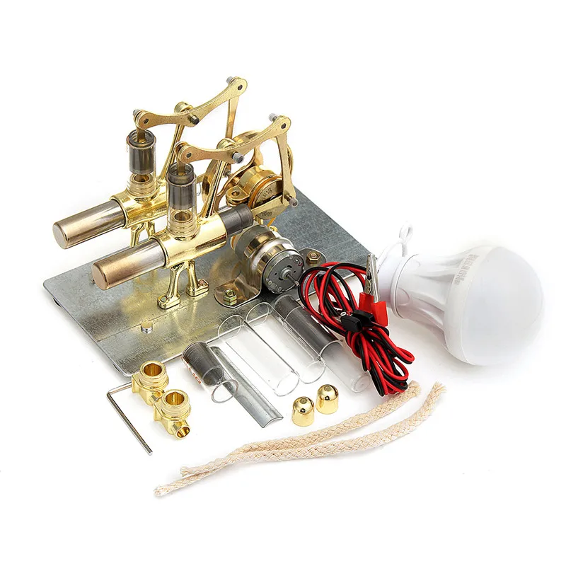 Stirling Engine Model Steam Power Experiment 2
