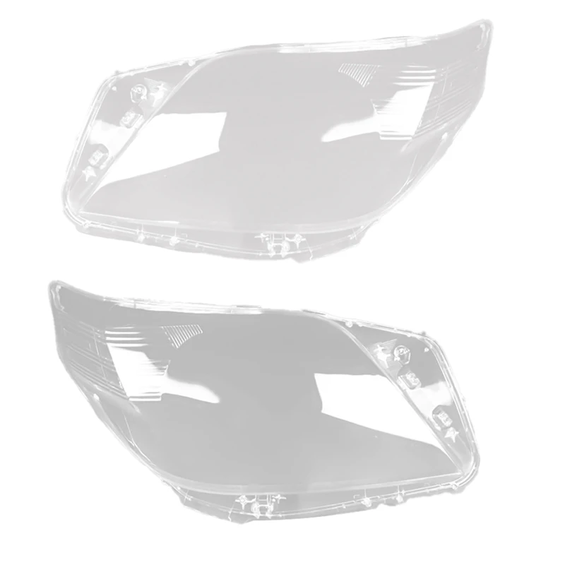 

2PC For Toyota Prado 2010 2011 2012 2013 Car Headlight Cover Head Light Lamp Lampshade Shell Lens, Left & Right