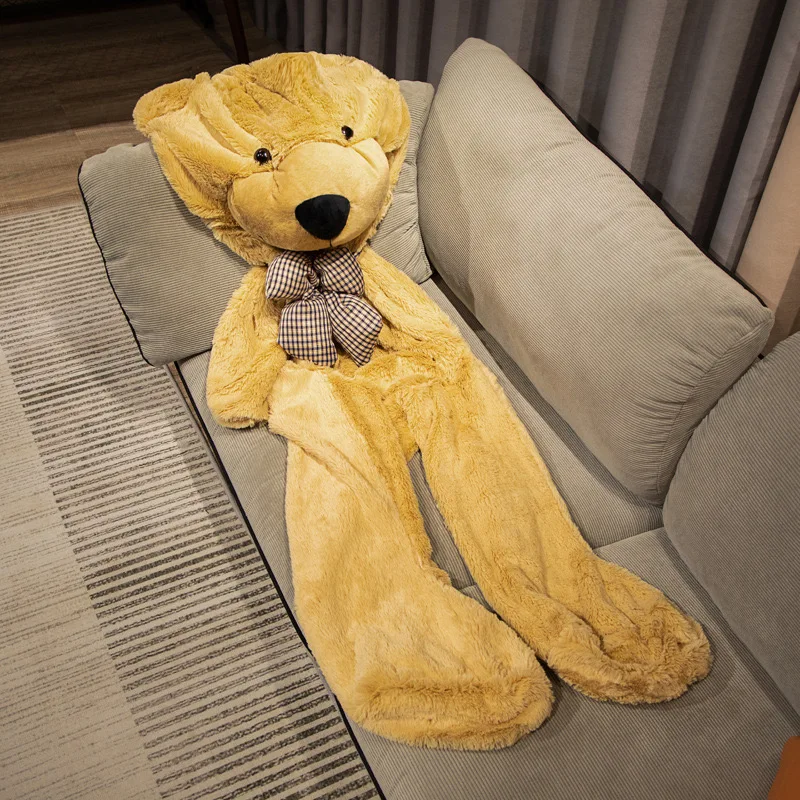 thumbnail image 1 of 60-140cm Soft Unstuffed Empty Teddy Bear Skin Big Hugging Pillow Animal Cushion Children Birthday Gift Semi-finished Plush Toys, 1 of 5