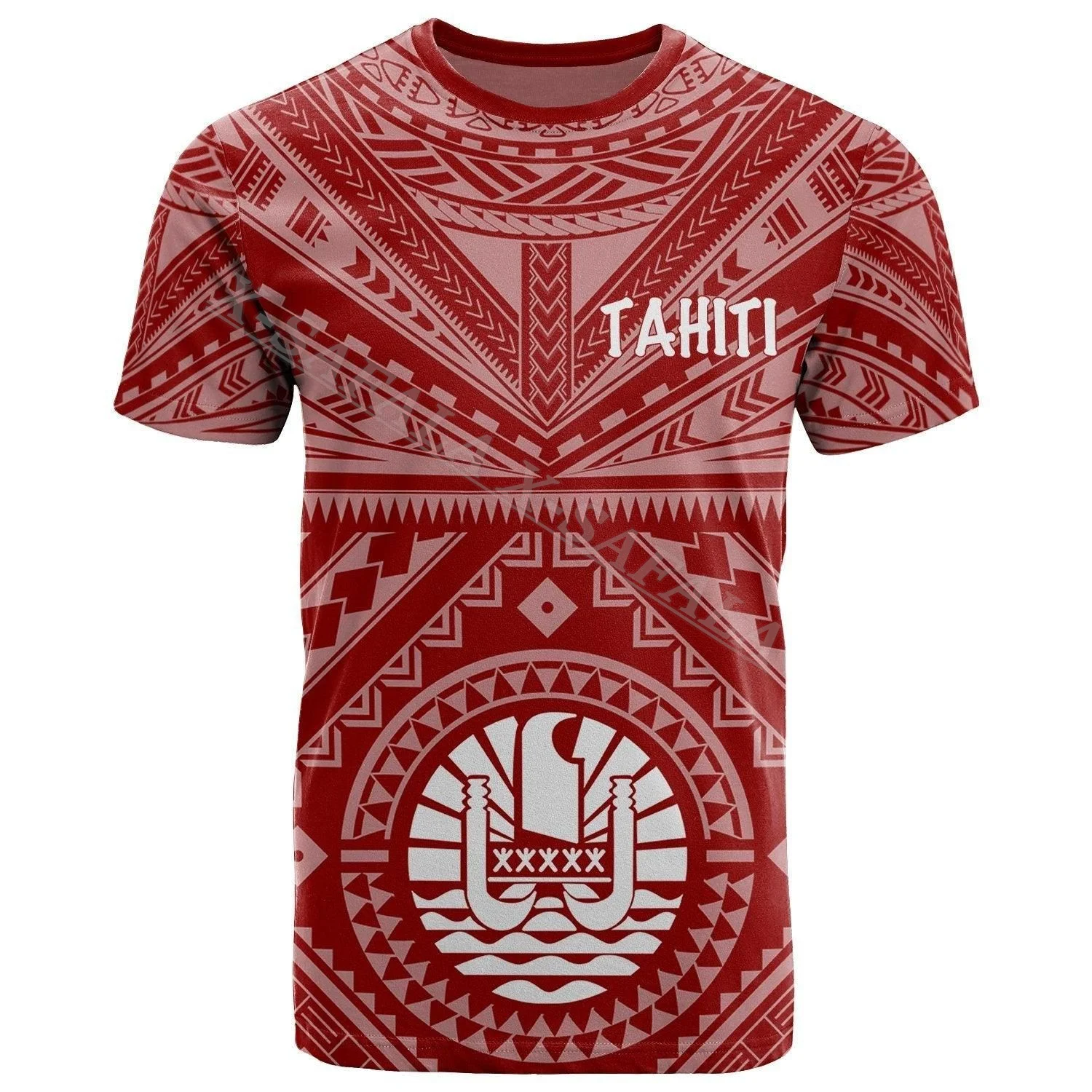 

Tahiti Polynesian Tribal Tattoo 3D Printed Summer Casual T-shirt Short Sleeved Sportswear Top Cool Men Women Daily Clothing