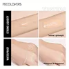 PECOLOVERS Matte Finish Liquid Foundation - Oil-Control, Waterproof, Full Coverage Concealer for All Skin Tones 6