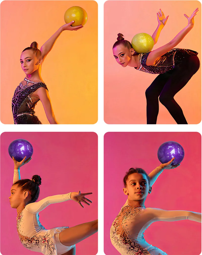 15/18cm Explosion-Proof Gymnastics Ball For Kids Dance Exercise Competition