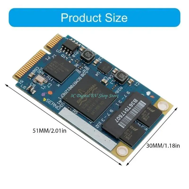E74D BCM970012 BCM70012 디코더용 AW-VD904 APPLE 넷북용 미니 PCIE 카드