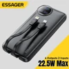 Essager Power Bank 30000mAh 22.5W PD Fast Charging Powerbank Portable Battery Charger For iPhone 15 14 13 12 Pro Max Huawei 1