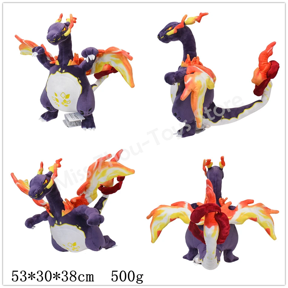 Brinquedos de pelúcia charizard brilhante para crianças, mega evolução X e Y,  animais de pelúcia, presente infantil, 10 estilos - AliExpress