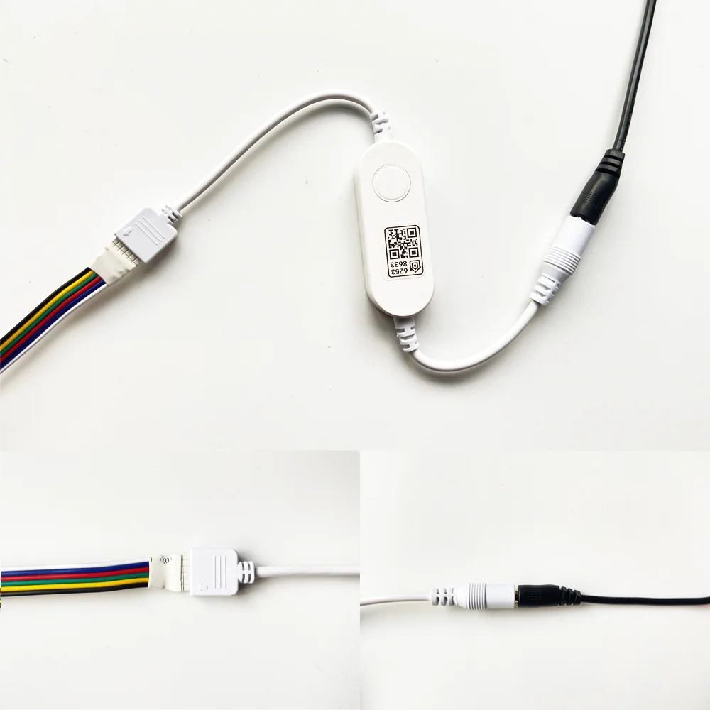 Homekit WiFi RGB+CCT LED Strip 12V 1m 2m 3m 4m 5m RGBCW Flexible Dimmable Lighting Band Room Deco APP Timer Siri Voice Control S91799f5ef1424a5c8a193333603601836