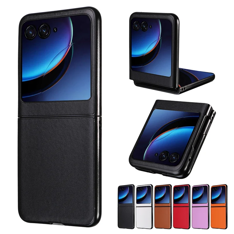 Per Motorola Razr 40 Ultra Case Litchi Skin Pattern Pu Leather E Pc Book Cover Per Motorola Moto Razr 40 Ultra Phone Case