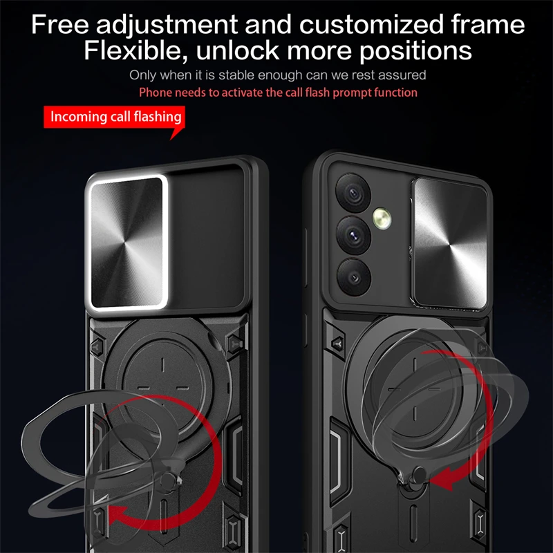 Magnetic Ring Car Holder A54 A53 A52 A34 A33 A24 A23 A14 A13 A12 Shockproof Armor Case For Samsung A71 A32 A51_voghion.com