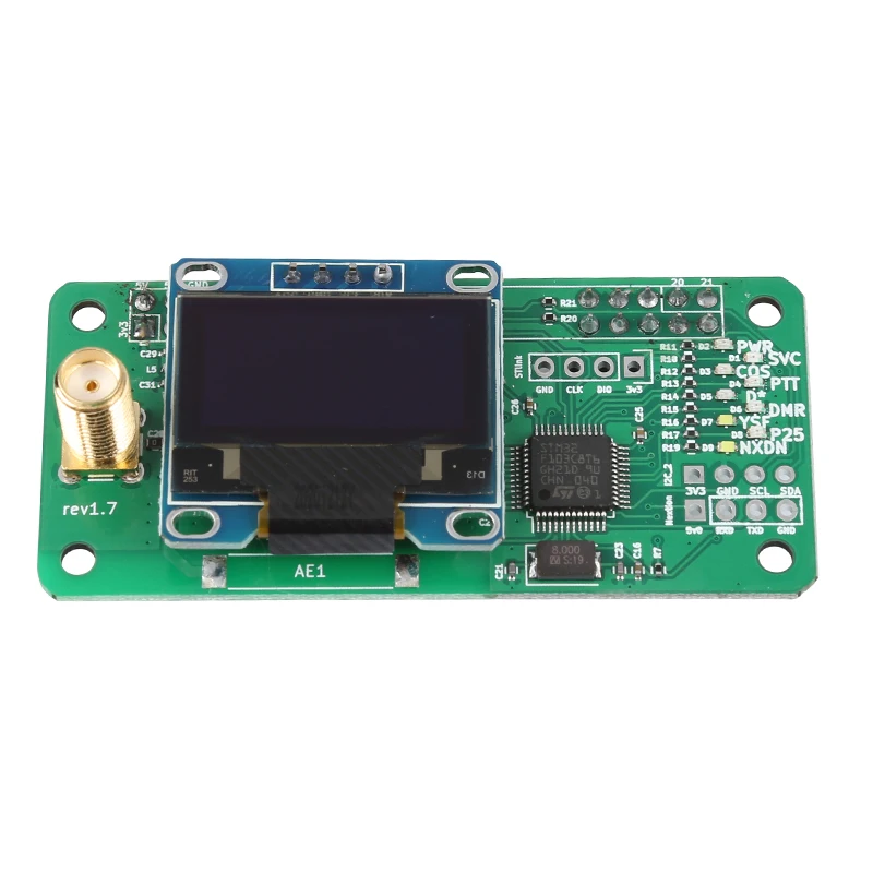 UHF VHF MMDVM 핫스팟 안테나, OLED 케이스, P25 DMR YSF 지원, 신제품