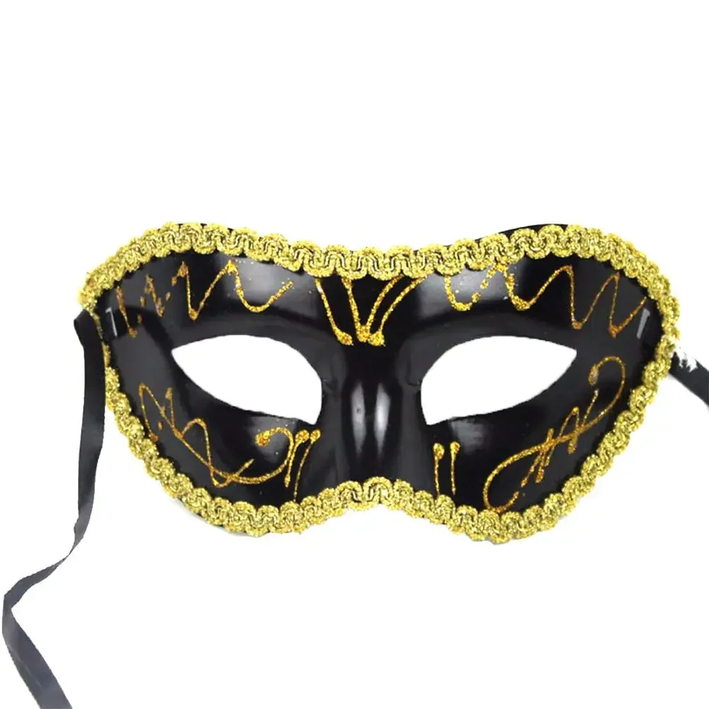 New Hot Classic Halloween Costume Prom Mask Venetian Mardi Gras Dance Masquerade Ball Mask Fancy Dress Costume