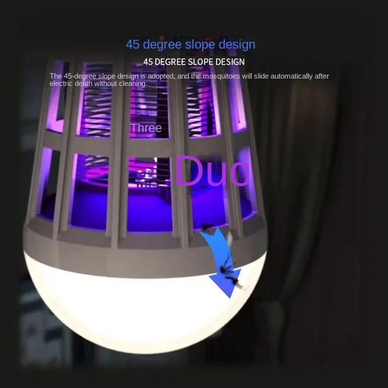 LED Light with Mosquito Trap