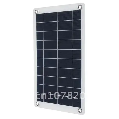 

Solar Panel Dual USB Output 30W 50W 5V 12V 18V Poly Solar Panel Portable Solar Cells Crocodile Clips Car Charger Solar Cells