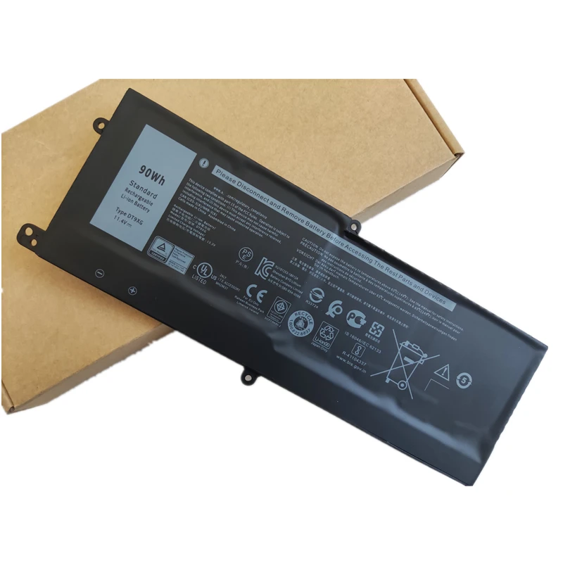 Nuova Batteria Per Laptop Dt9Xg Per Dell Alienware Area-51M R1 R2 I9-9900K Alwa51M-1766Pb D1733B D1735Db D1748Dw 2966W D1969Pw P38E001
