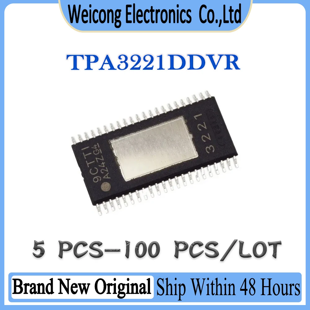 

TPA3221DDVR TPA3221DDV TPA3221DD TPA3221D TPA3221 TPA IC Chip HTSSOP-44