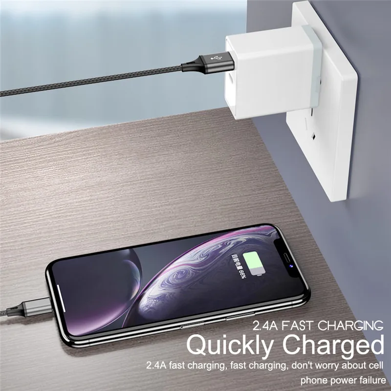 Ultra-Fast 3m USB Charging Cable - High-Speed Data Transfer & Durable Design