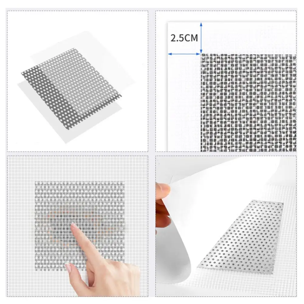 Adhesive Tape 1pc Mesh Wall Repair Patch Adhesiv-e Fix Net for Drywall Ceiling Plaster Damage