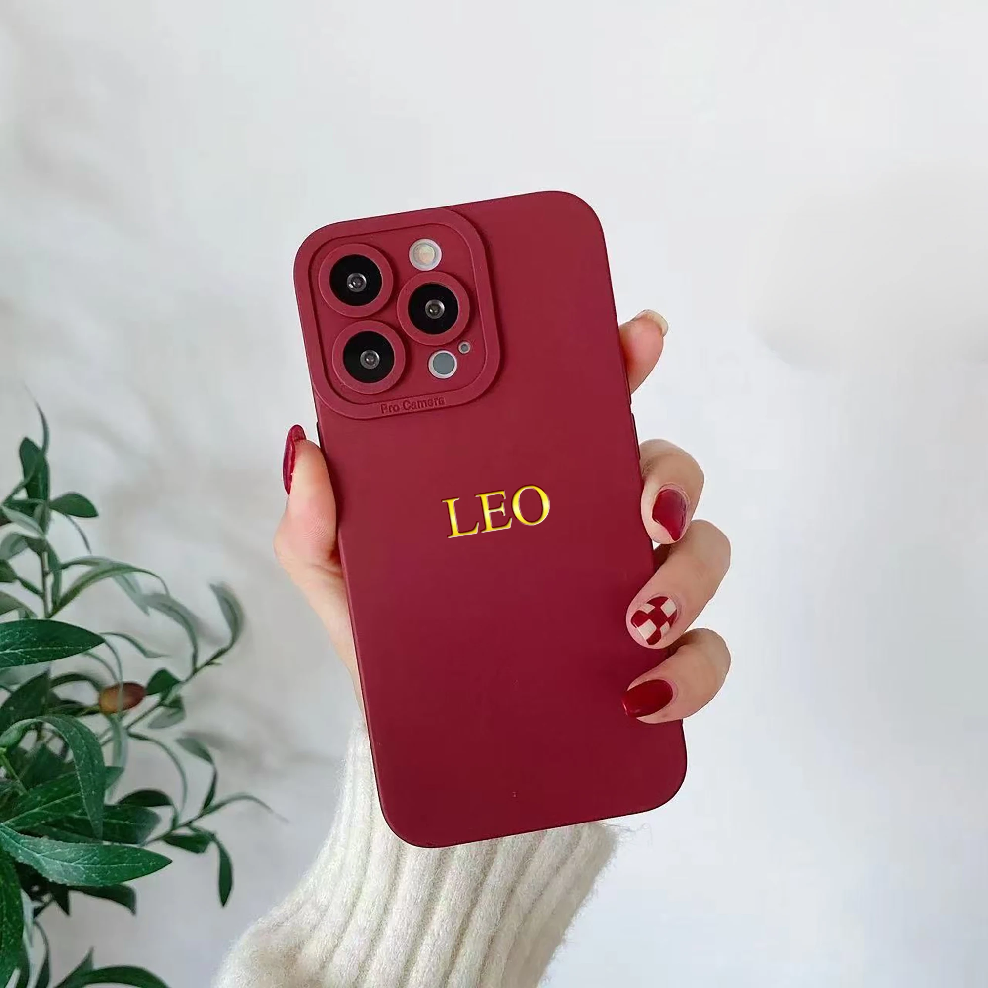 Personalized Customized Name 3D Hot Gold Foil Stamping TPU Phone thumbnail 4