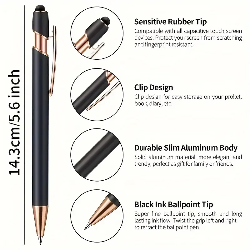 10 inspirational pens, ballpoint pens, writing with positive ink, thank you gift for school office