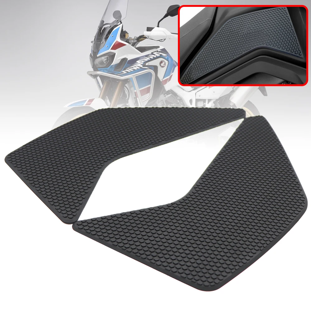

Motorcycle Tank Pad Protector Sticker Knee Grip Traction For Honda CRF1000L Africa Twin 2016 2017 2018 2019 CRF1000L ADV 2018