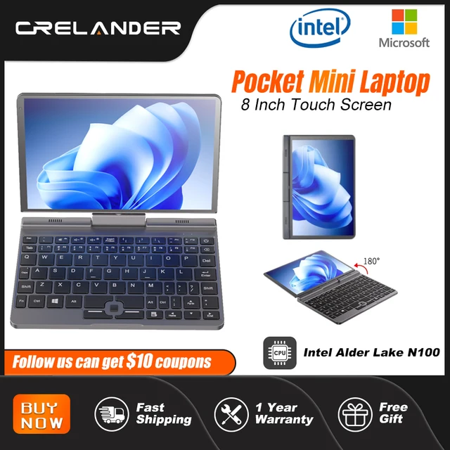 Crelander P8 8 Inch Mini Laptop Touchscreen Rotating 360 Degree Intel Alder N100 12gb Wifi6 Notebook.jpg