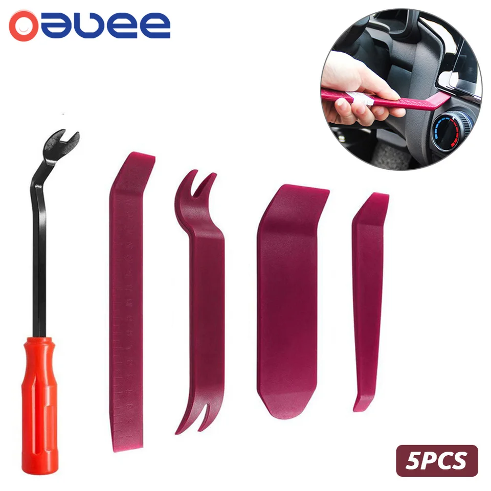 Auto Tür Clip Panel Trim Removal Tool Kits Navigation Demontage Klingen Auto  Innen Kunststoff Wippe Umwandlung Reparatur Werkzeuge - AliExpress