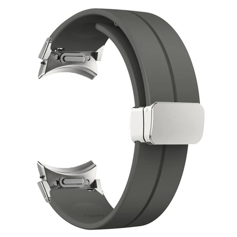 Versatile Quick Fit Silicone Watch Strap - No Gap Design, 20mm