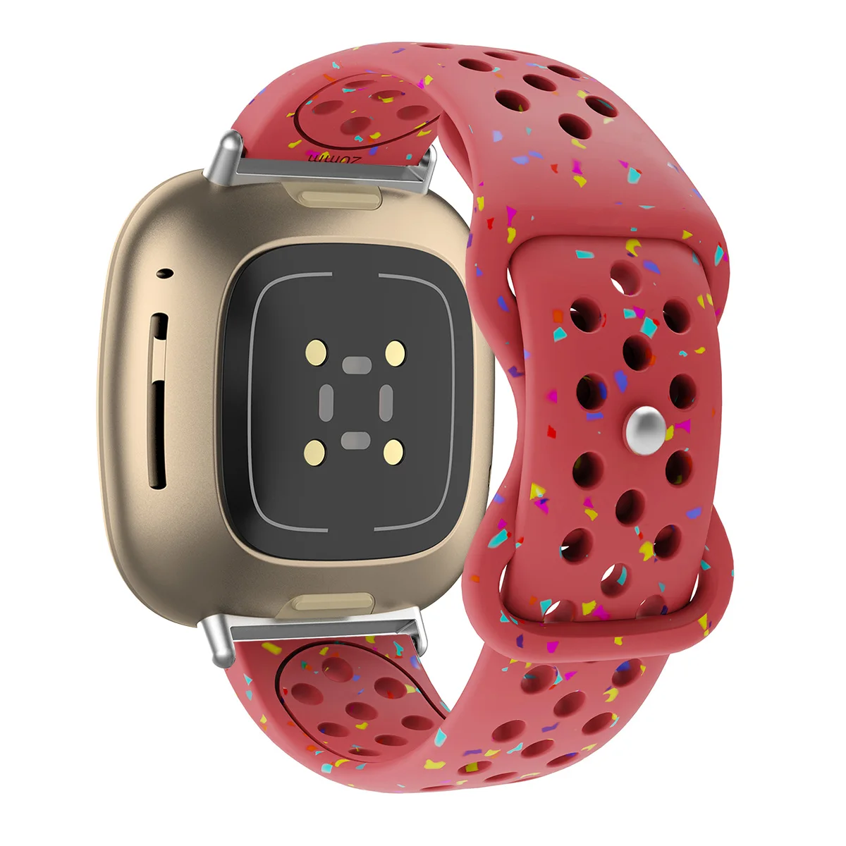 Elastic Eco-Friendly Silicone Sport Strap in Jelly Colors - Smartwatch Accessories