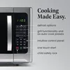 Farberware Countertop Microwave 1100 Watts, 1.2 cu ft - Microwave Oven With Grill Functionality and Child Lock 3