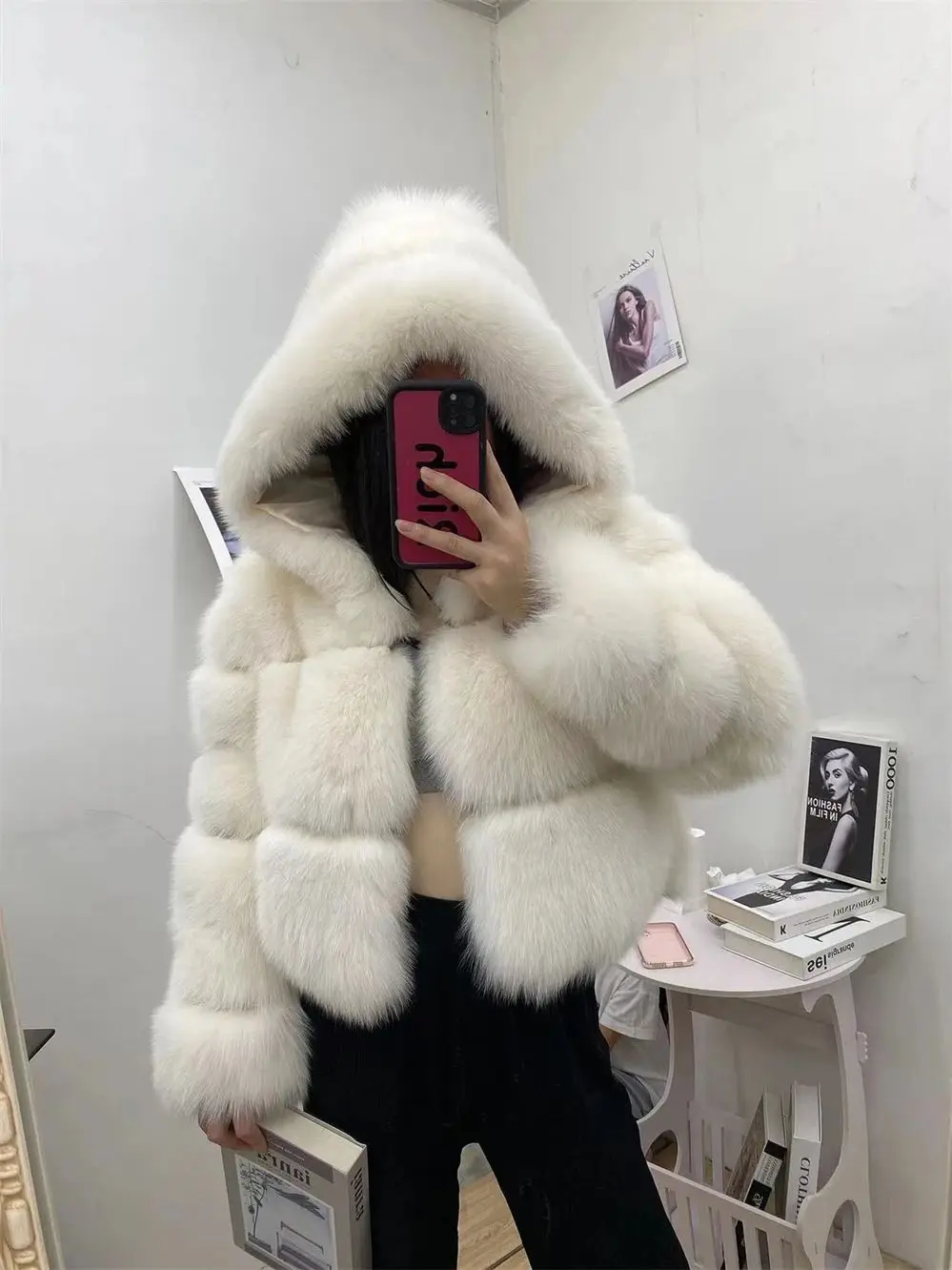 新品　Sov.　WOOL + FOXジャケット　36サイズ TALLサイズ 〕【セットアップ対応】ダミエ ラッセルツイード