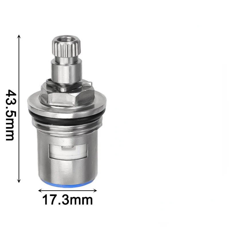 1/2pcs Faucet Cartridges Replacement Stainless Steel Tap Valves Household Single Angle Valve Kitchen Bathroom Faucet Accessories