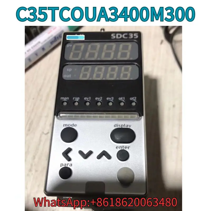 

Used Temperature gauge C35TCOUA3400M300 C35TC0UA3400M300 test OK Fast Shipping