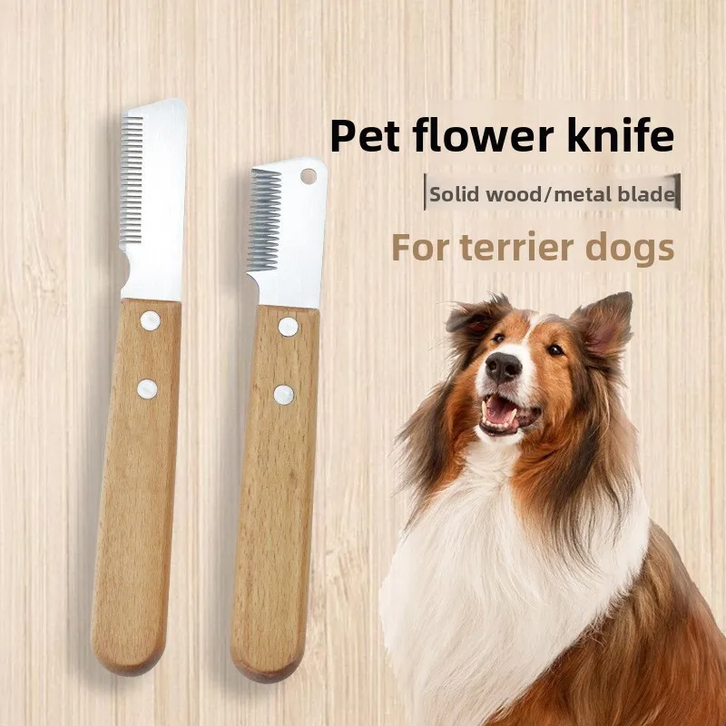 Dog Grooming Comb Scraper Tool for Pet Hair Removal
