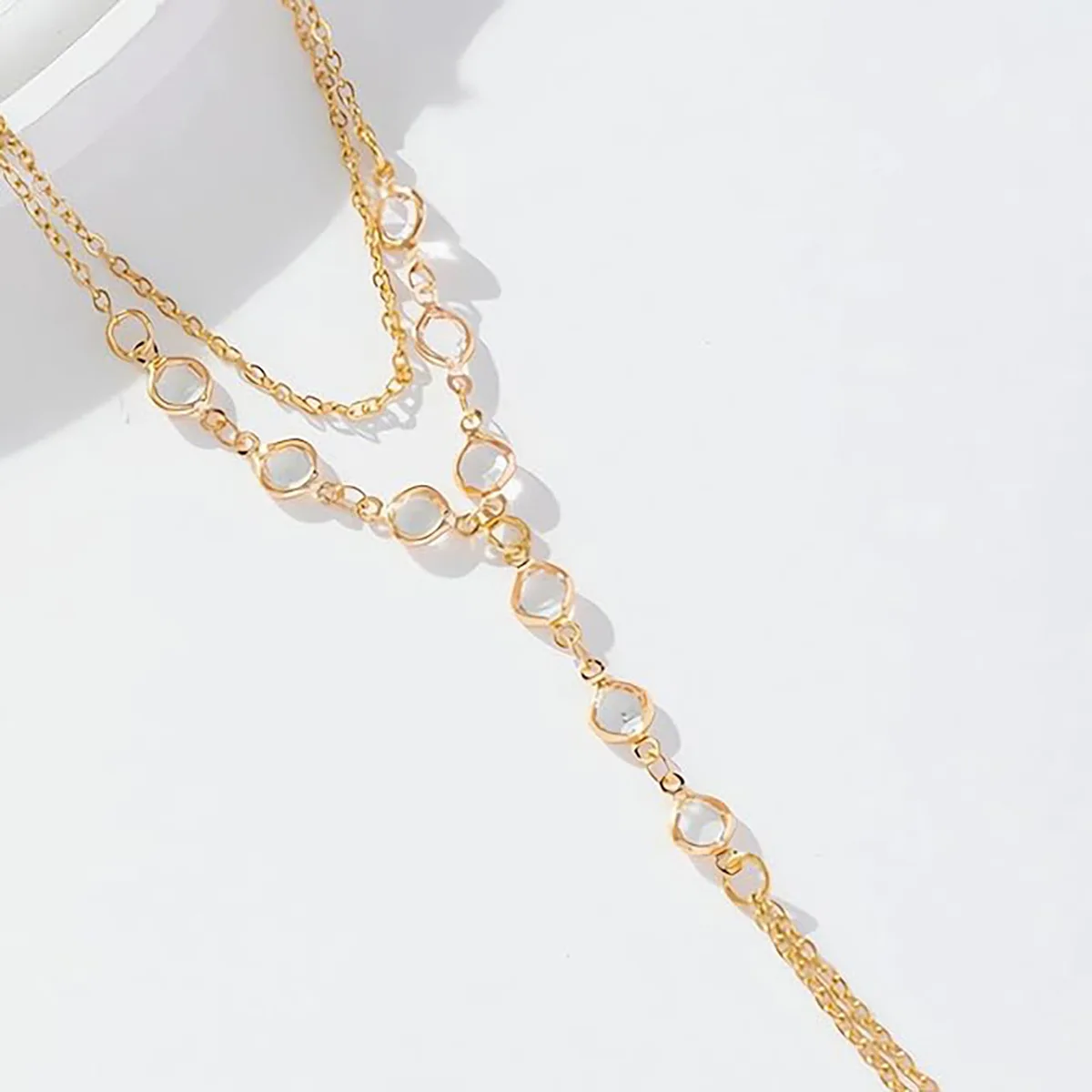 Fashion Multilayer Crystal Finger Bracelet 2 Fashion Multilayer Crystal Finger Bracelet 2