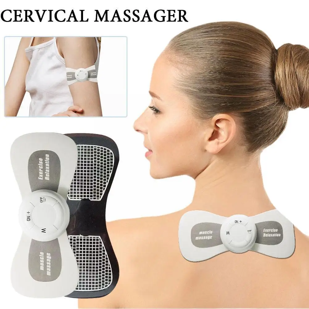 

Neck Rechargeable Massager Electric Neck Massage Cervical Vertebra Massage Patch for Muscle Pain Relief Relaxation Tools