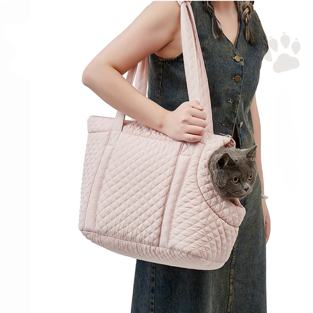

SWEETHOME Pet Travel Tote Bag Carrier Bag With Detachable Bottom Cushion Large Capacity Pet Supplies For Dogs Cats
