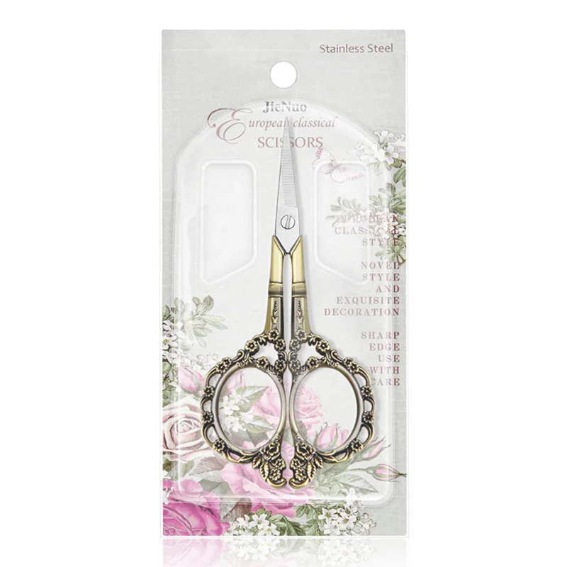 Scissors - Nail Art Tool Vintage Antique Inspired Ornate Floral Yarn  Scissors-Thread Scissors - Thread Snips - Tailor's Scissors