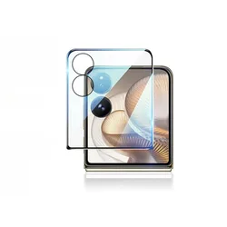 3D Curved Tempered Glass Screen Protector - Clear Full Cover Protective Film (Xiaomi Mix Flip 2)