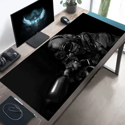 Tactical Soldier Design XXL Gaming Mouse Pad - Non - Slip Desk Accessory with Stitched Edges - 300x600x2MM (Mouse pad 3)