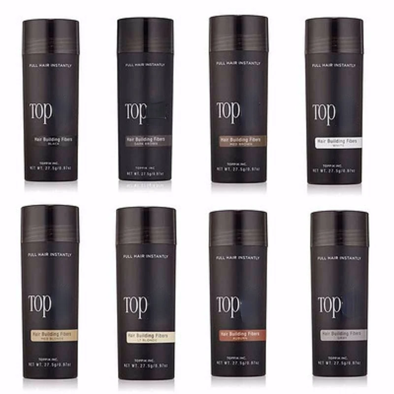 20pcs Hair Building Fiber Hair Loss Hairline Spray Authentic Keratin Colorful Fibers Regrowth Powder Optimizer Dense Growth hair building powder hair building fibers hair growth spray