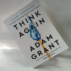 Think Again by Adam Grant: The Power of Open - Mindedness - #1 Bestselling Book - 1 book