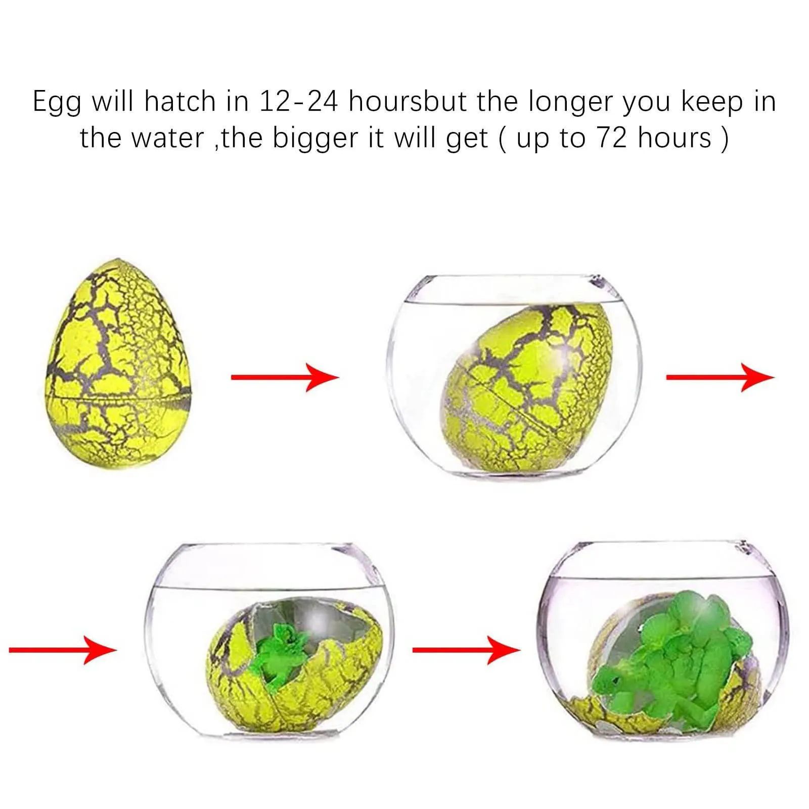 30 Packs Valentines Cards With Dinosaur Egg Hatching Bulk Funny Dino Eggs Easter Exchange Cards For Educational Games 5 Years